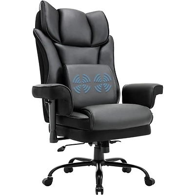 400lbs Ergonomic Office Chair with Massage Lumbar Support