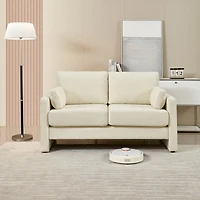 Streamdale Modern Chenille Loveseat Comfort, Style, and Versatility