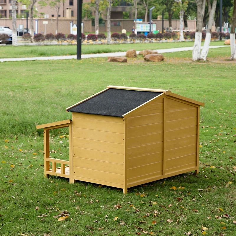 Streamdale Exquisite Porch Dog House Waterproof, Elevated, Adjustable