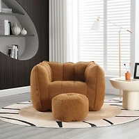 Simplie Fun Cozy Bean Bag Chair for Comfort and Relaxation