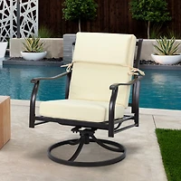 Aoodor Outdoor Chair Cushion 20.5x20.5x4.33 inches Patio Furniture Seat Cushion