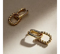 Ana Luisa Double Hoop Earrings - Ash Double
