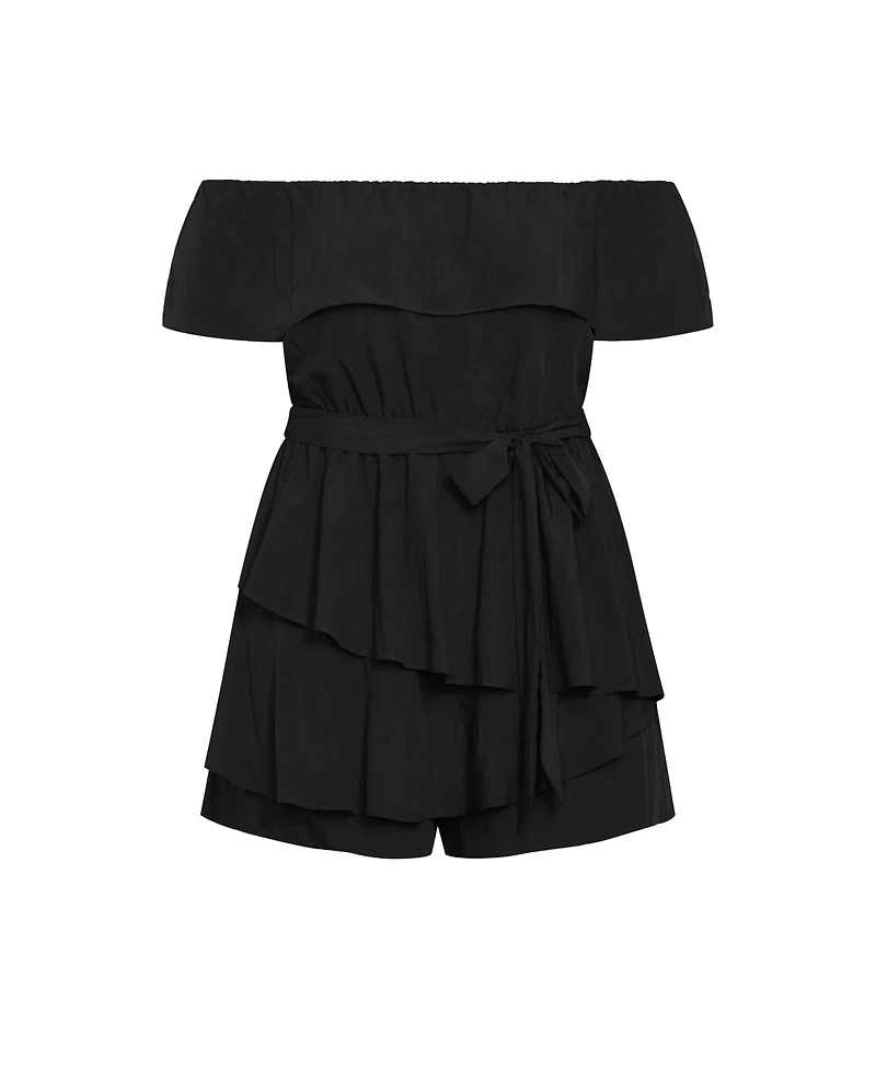 City Chic Women's Kiki Playsuit