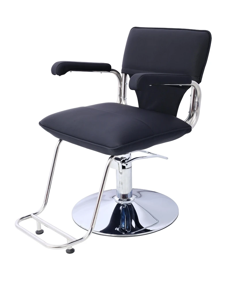 Simplie Fun Heavy-Duty Salon Chair with Barber Cape