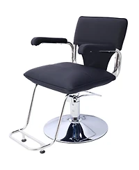 Simplie Fun Heavy-Duty Salon Chair with Barber Cape