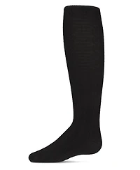 Memoi Girls Pique Chain Pima Cotton Tights