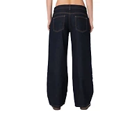 Edikted Women's Raelynn Washed Low Rise Jeans