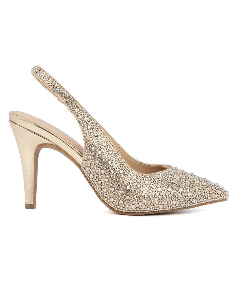 Sugar Women's Jaybird Embellished Slingback Pumps