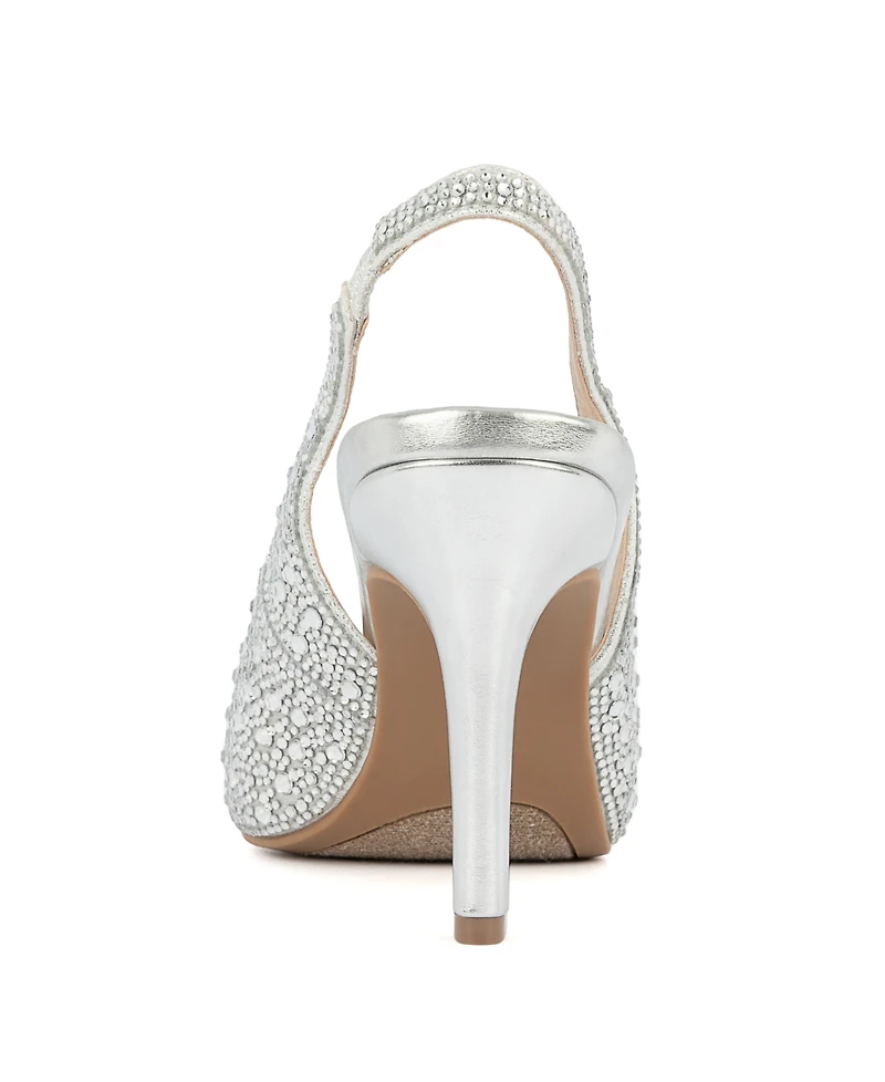 Sugar Women's Jaybird Embellished Slingback Pumps