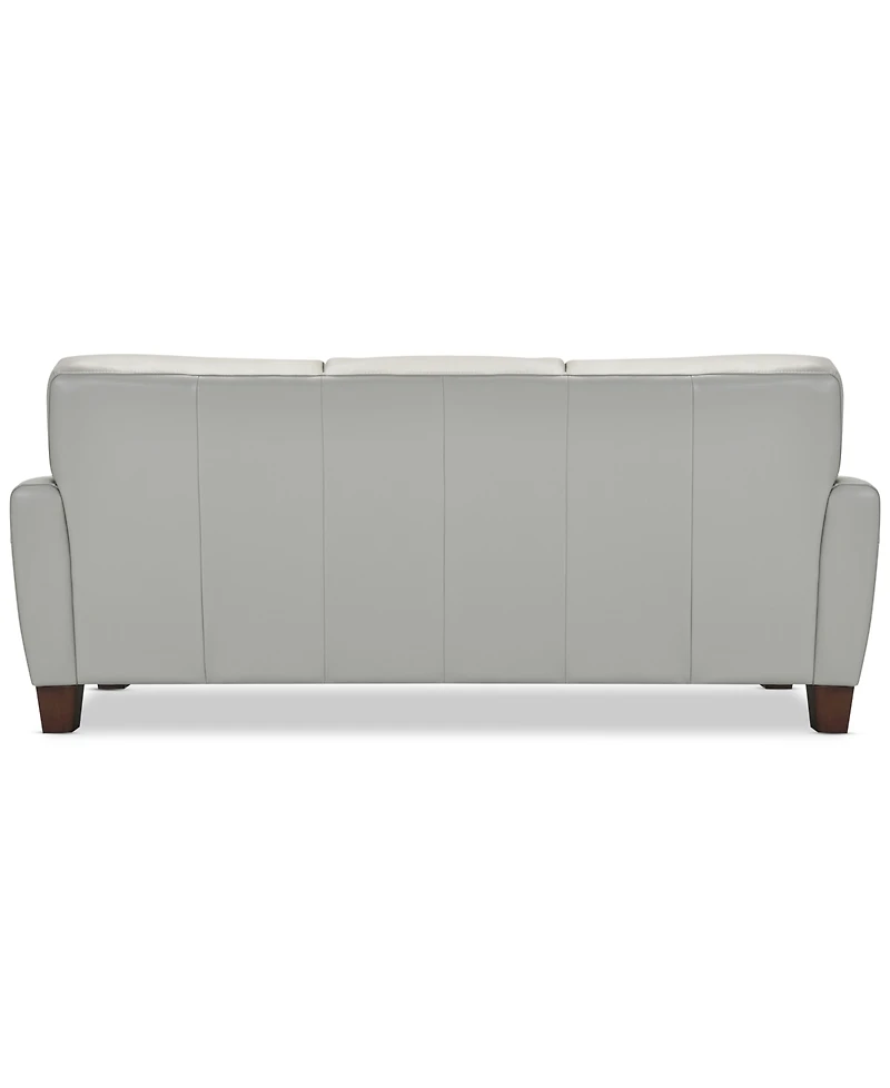 Galligher 82" Leather Sofa, Created for Macy's