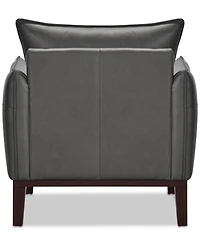 Kettner 34" Leather Chair, Created for Macy's
