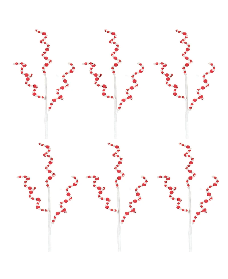 22-inch Bead Spray Set of 6 - Elegant Decorative Accent for Home Decor