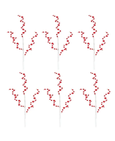 22-inch Bead Spray Set of 6 - Elegant Decorative Accent for Home Decor