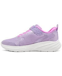 Skechers Little Girls Wave 92 Fastening Strap Casual Sneakers from Finish Line