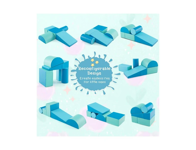 Slickblue Toddler 5-Piece Climb and Crawl Activity Playset