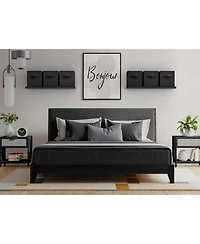 Sorbus 6 Pack 13 Inch Foldable Storage Cubes with Handles- for Organizing Home, Shelves, Nursery, Playroom