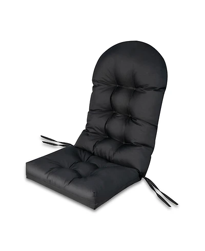 Patio Adirondack Chair Cushion with Fixing Straps and Seat Pad