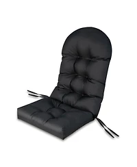 Patio Adirondack Chair Cushion with Fixing Straps and Seat Pad