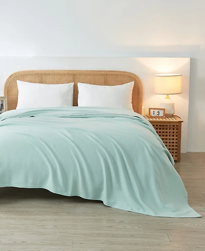 Melange Home Egyptian Cotton Blanket, Twin