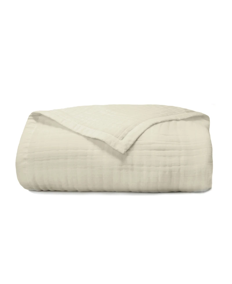 Melange Home Cotton Gauze Blanket, Twin