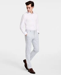 Tommy Hilfiger Mens Modern Fit Light Grey Dress Pant