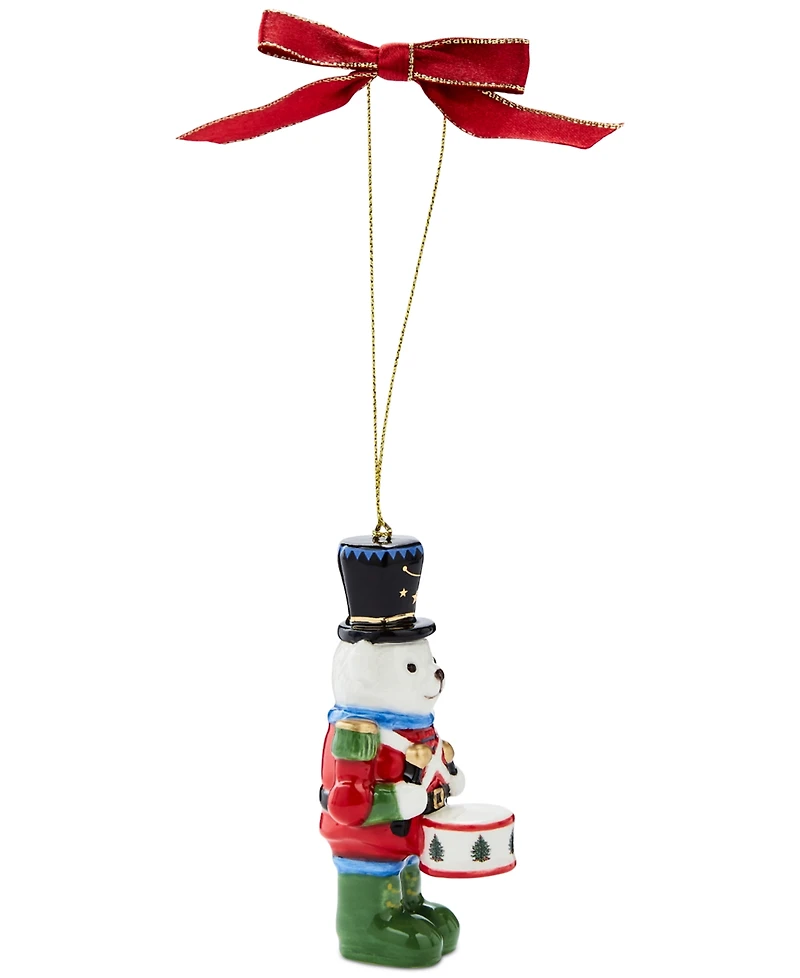 Spode Christmas Tree Teddy Bear Nutcracker Ornament