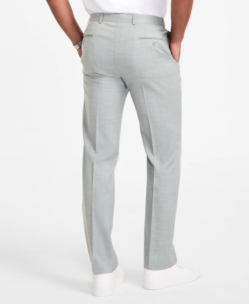 Michael Kors Men's Classic-Fit Sharkskin Dress Pants