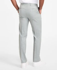 Michael Kors Men's Classic-Fit Sharkskin Dress Pants