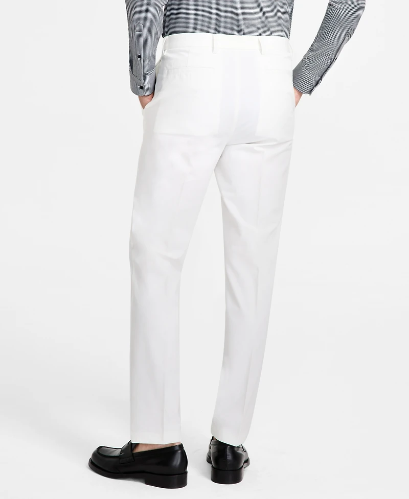 Michael Kors Men's Classic-Fit Cotton-Blend Dress Pants