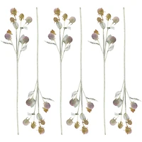 Slickblue Thistle Spray with Chic Design for Modern Holiday and Home Decor (Set of 6)
