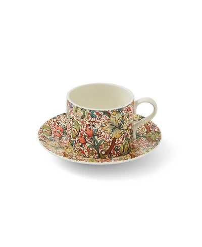 Spode Morris & Co. Teacup Saucer Set