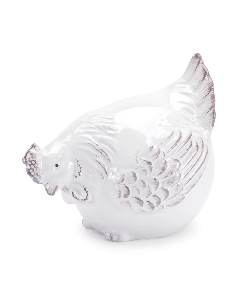Slickblue Chicken Figurine Set of 6 Charming Farmhouse Decor for Your Home