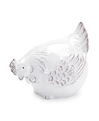 Slickblue Chicken Figurine Set of 6 Charming Farmhouse Decor for Your Home