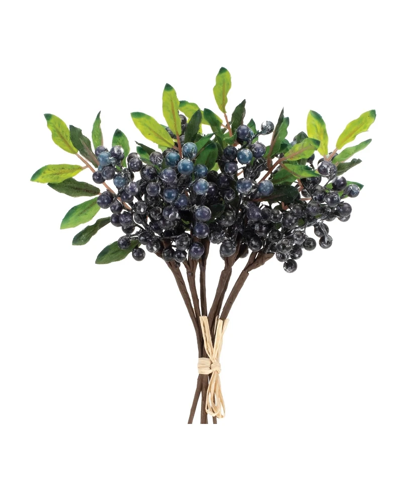 Slickblue Decorative Berry Bundle for Crafts and Seasonal Arrangements (Set of 2