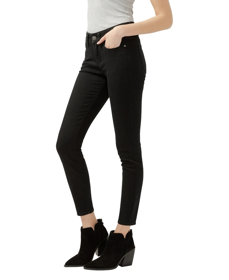 Silver Jeans Co. Women's Suki Mid Rise Curvy Fit Skinny