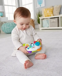 Fisher-Price Laugh Learn Game Learn Controller Musical Baby Toy with Lights, Green