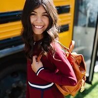 Hope & Henry Toddler Girls Long Sleeve Collared Henley Sweater Dress