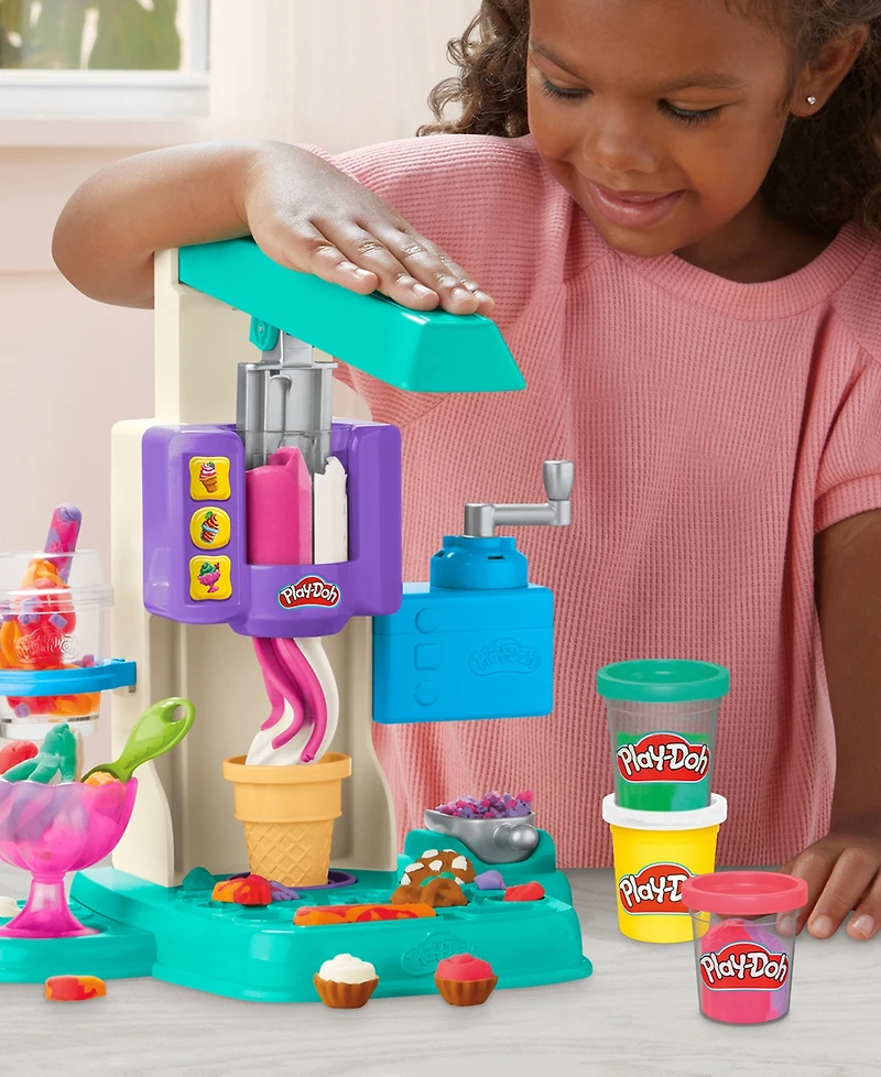 Play-Doh Rainbow Swirl Ice Cream Playset