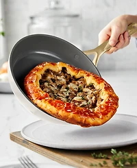 GreenPan GP5 Champagne Healthy Ceramic Nonstick Frypan, Set of 2