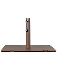 Givimo 50 Lbs Weighted 24 Inch Square Patio Umbrella Base