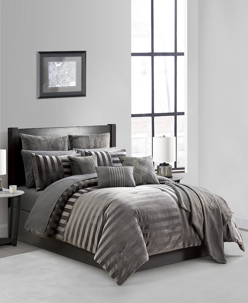 Sunham Prince 14 Piece Comforter Set, California King