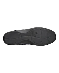 Easy Spirit Women's Devitt Woven Slip-On Loafer Flats