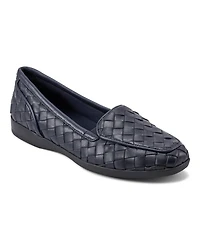 Easy Spirit Women's Devitt Woven Slip-On Loafer Flats