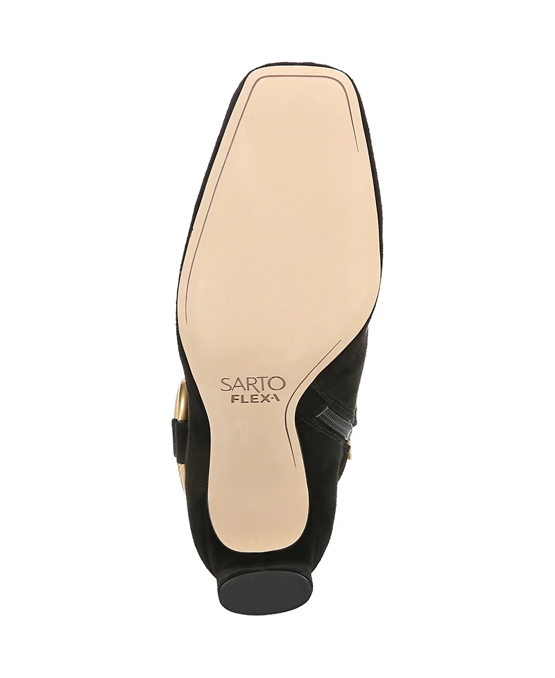 Sarto by Franco Sarto Women's Flexa Elia Square Toe Dress Booties