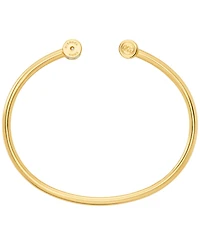 Michael Kors Brass Baguette Flex Bangle Bracelet