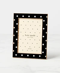 kate spade new york Sitting Pretty Dot Frame, 5"x 7"