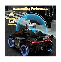 12V Licensed Lamborghini 4WD Kids Ride-on Sports Car with 2.4G Remote