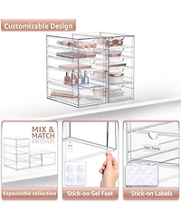 Sorbus Drawers Acrylic Organizer for Makeup, Organization and Storage, Art Supplies, Jewelry, Stationary