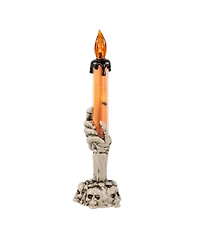 Northlight Lighted Skeleton Hand Halloween Candles - 8.25" - Set of 3