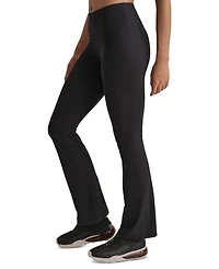 Dkny Women's Balance Compression High-Waist Flared Leggings